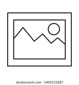 picture file format icon vector illustration