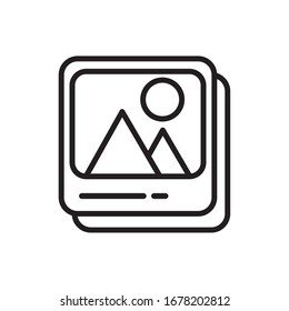 picture file format line style icon vector illustration design