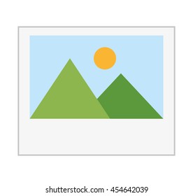 picture file image icon vector isolated graphic