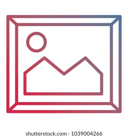 picture file isolated icon