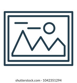 picture file isolated icon