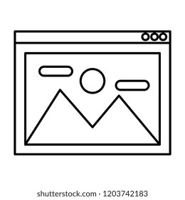 picture file isolated icon