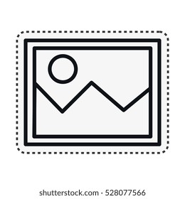 picture file isolated icon