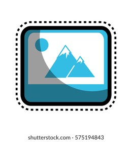 picture file isolated icon