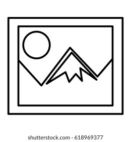 picture file isolated icon