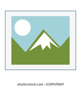 picture file isolated icon