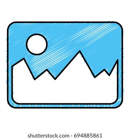 picture file isolated icon