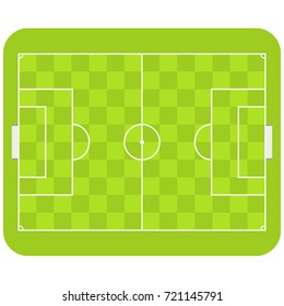 Picture of a football field plan