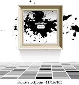 picture frame background. vector design