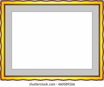 Picture frame border beautiful vector vintage isolated