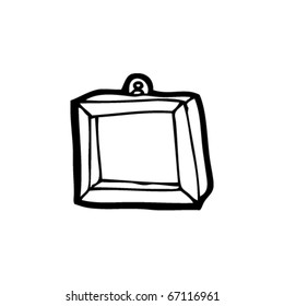 picture frame cartoon