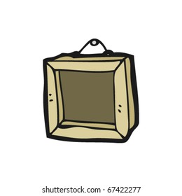 picture frame cartoon