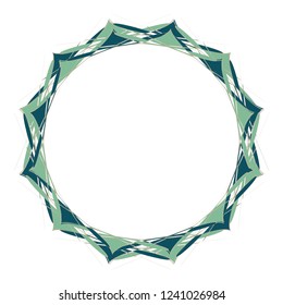 Picture Frame Circle - Transparent Background