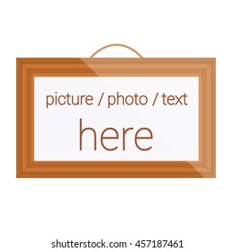picture frame icon vector art