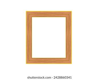 Picture frame made from beautiful plywood.