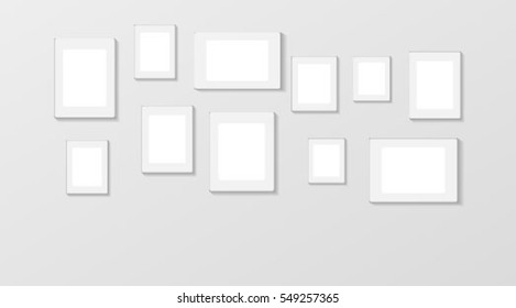 Picture frame on the wall