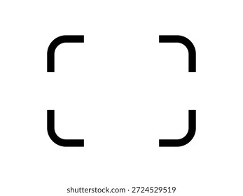 Bilderrahmen-Symbol, Phonorrahmen-Box-Illustration	