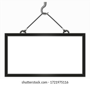 Bildrahmen mit transparentem Hintergrund mit Farbverlauf-Mesh, Vektorgrafik