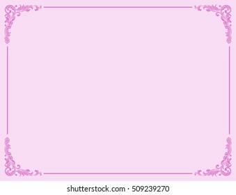 Picture Frame ,Vector EPS10 illustration