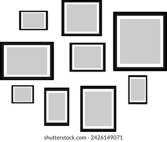 picture frame vector illustration graphics.