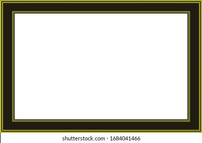 Picture frame vector modern and professional, Frame template, Luxury frame for a picture.
