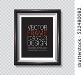 Picture Frame. Vector template for your presentations.