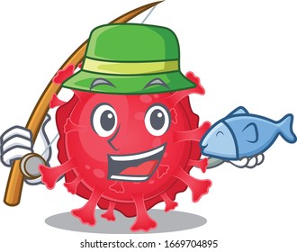 A Picture of funny Fishing coronavirus substance design