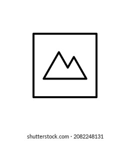 Picture, Gallery, Image, Photo line icon, vector, illustration, logo template. Suitable for many purposes.