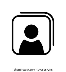 Picture Gallery Image Vector Icon Design Template