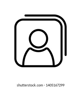Picture Gallery Image Vector Icon Design Template