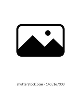 Picture Gallery Image Vector Icon Design Template