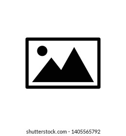 Picture Gallery Image Vector Icon Design Templat