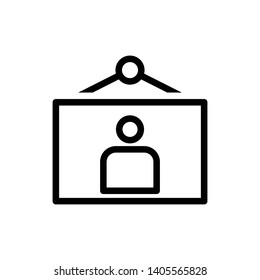 Picture Gallery Image Vector Icon Design Templat