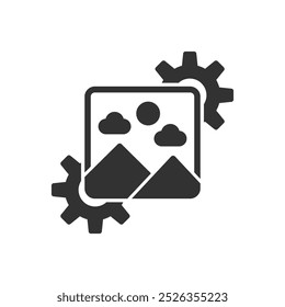 Picture Generate Icon - Image Setting Icon