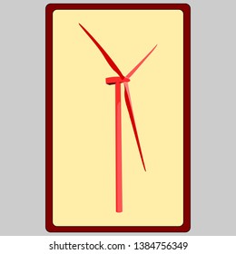 picture of generator windmill logo design