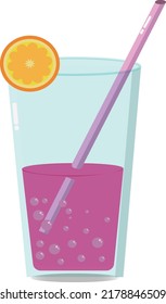 picture of a glass with a straw