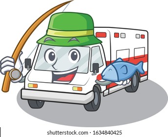 A Picture of happy Fishing ambulance design