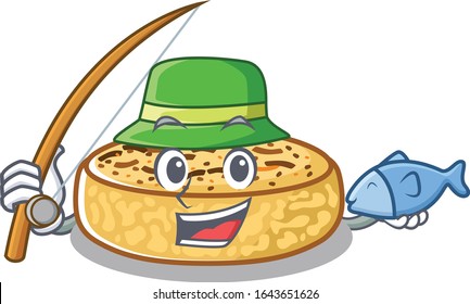 A Picture of happy Fishing crumpets design