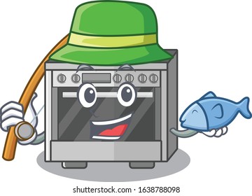 A Picture of happy Fishing kitchen stove design