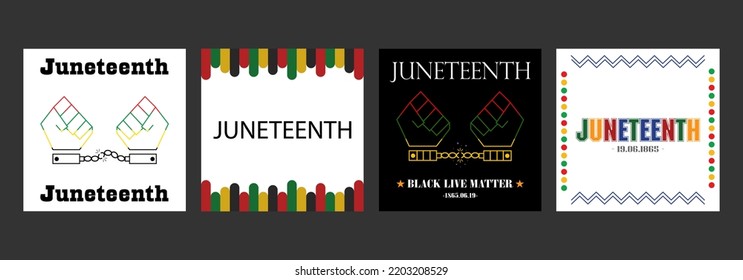 In picture have square small and large, red, yellow, green and black with white background.
