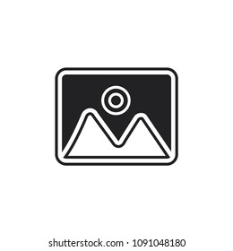 Picture Highlight Modern Simple Line Vector Icon