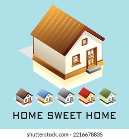 picture of a house in brown