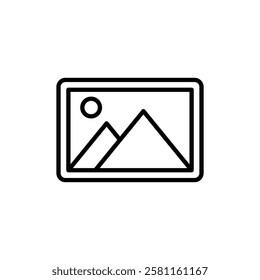 Picture icon Art design illustration