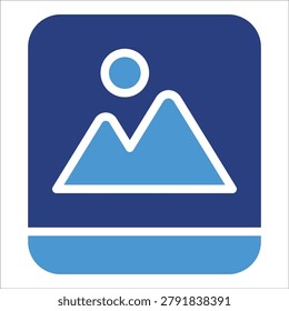 Picture Icon Element For Design