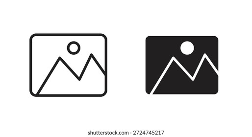 Icono de la imagen. cartel plano lleno para el concepto móvil y el Diseño web