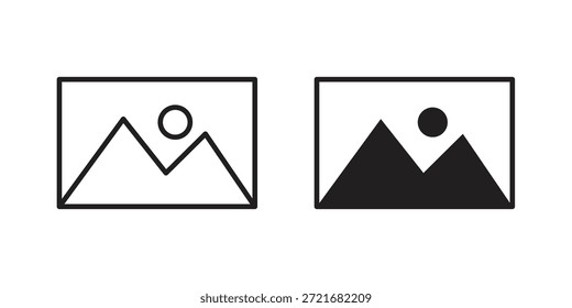 Icono de imagen plano y delgado paquete de Vector de carrera. Conjunto de iconos editables