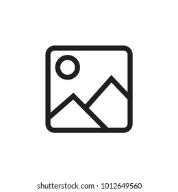 Picture icon. Gallery symbol modern, simple, vector, icon for website design, mobile app, ui. Vector Illustration