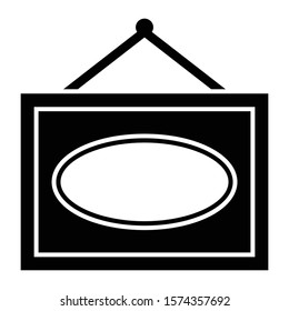 picture icon glyph vector design