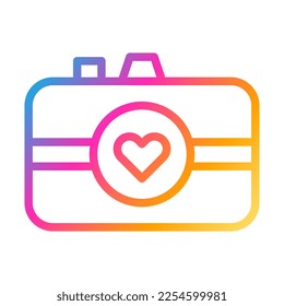 icono de imagen gradiente estilo de ilustración valentina elemento vector y símbolo perfecto. Signo de icono de la colección moderna para la web. El diseño es perfecto.