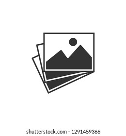 PIcture icon graphic design template vector isolated